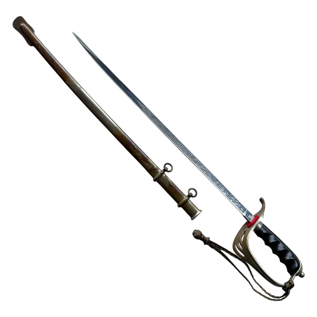 Original WWII German miniature sword manufactured by the company Eickhorn in Solingen - Image 6