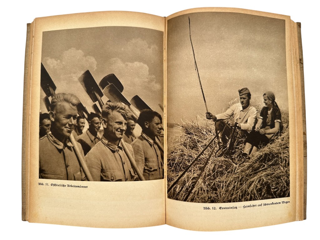 Original German book 'Spaten und Ähre' published in 1939 as a handbook for German youth serving in the Reich Labour Service (R.A.D.) - Image 8