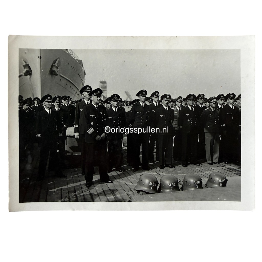 Original WWII German Kriegsmarine photo of the battleship Scharnhorst