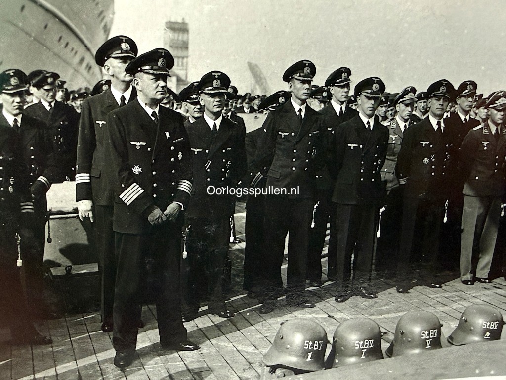 Original WWII German Kriegsmarine photo of the battleship Scharnhorst