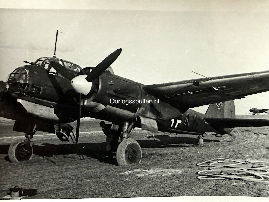Original WWII German Luftwaffe Junkers Ju 88 airplane photo