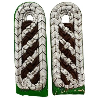 Original WWII German Polizei 'Meister der Schutzpolizei' shoulder boards