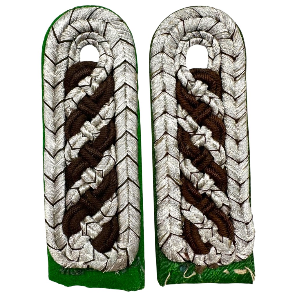 Original WWII German Polizei 'Meister der Schutzpolizei' shoulder boards