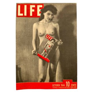 Original WWII German propaganda leaflet Death Life Anzio 1944 Wehrmacht psychological warfare collectible.