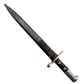 Original WWII Swiss K31 bayonet by Waffenfabrik Neuhausen
