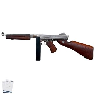 Original WWII US M1 Thompson EU-Deko