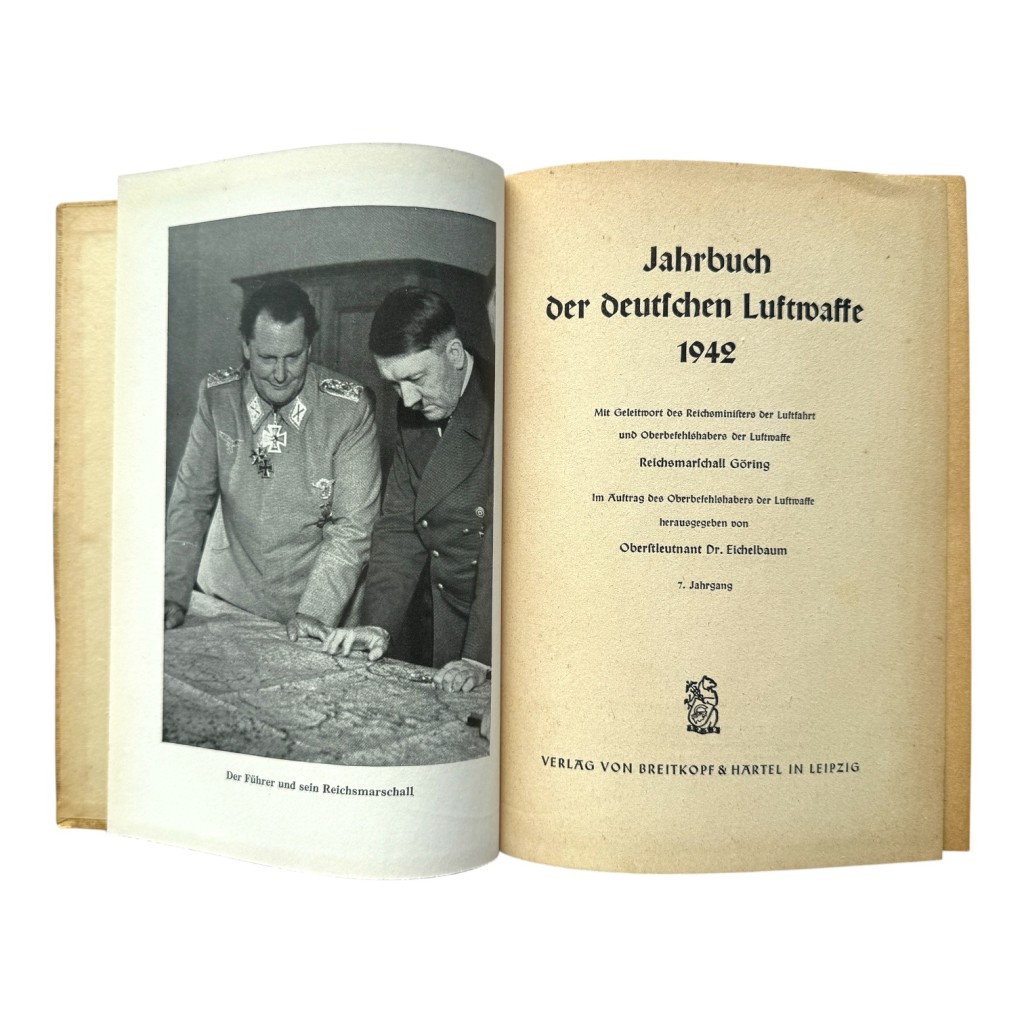 Original WWII German Luftwaffe book 'Jahrbuch der Deutschen Luftwaffe 1942' - Image 3