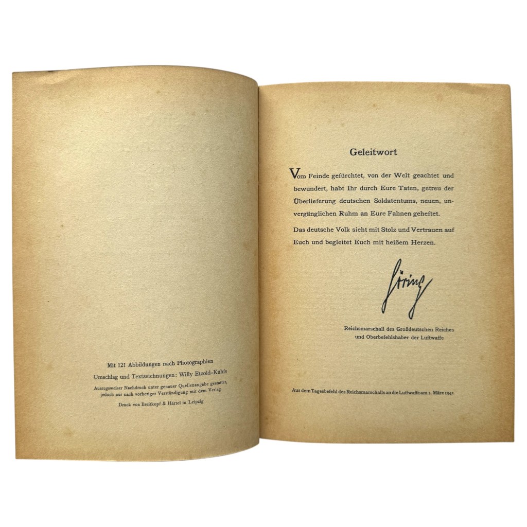 Original WWII German Luftwaffe book 'Jahrbuch der Deutschen Luftwaffe 1942' - Image 4