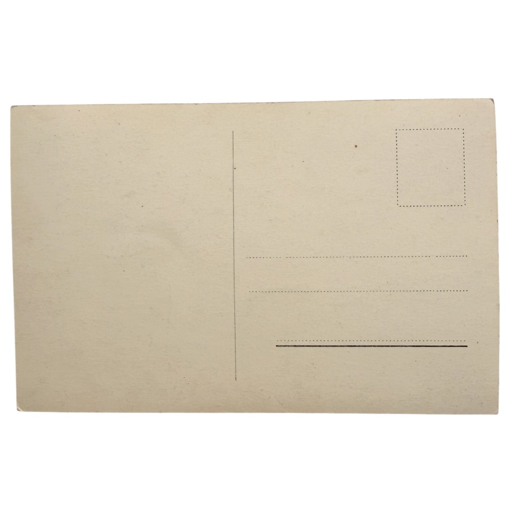 Original WWII German postcard from the Third Reich period featuring a portrait of well-known German actor Albrecht Schoenhals with autograph - Image 3