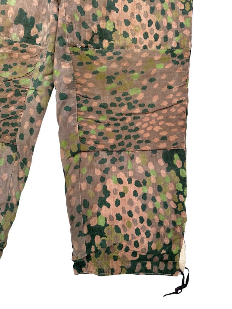 Original WWII German Waffen-SS reversible winter Erbsentarnmuster Wendetarnhose camouflage trousers - Image 4