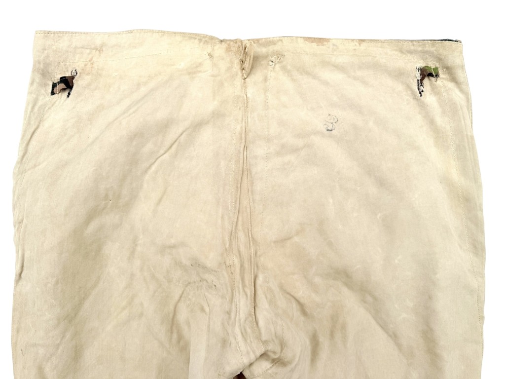 Original WWII German Waffen-SS reversible winter Erbsentarnmuster Wendetarnhose camouflage trousers - Image 21