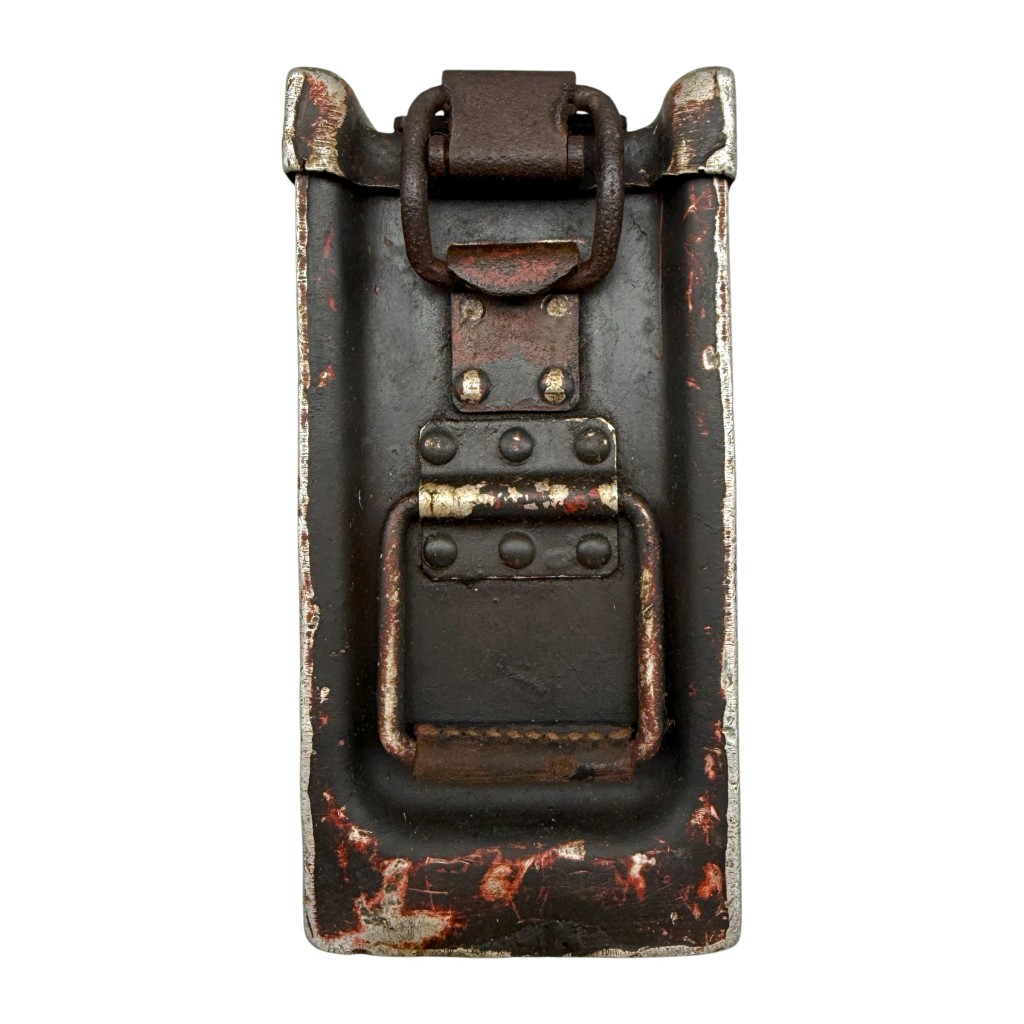 Original WWII German aluminum ammunition box for the MG34/42 - Image 5