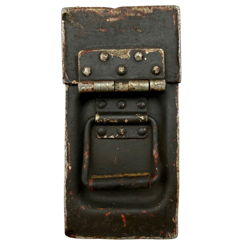 Original WWII German aluminum ammunition box for the MG34/42 - Image 7