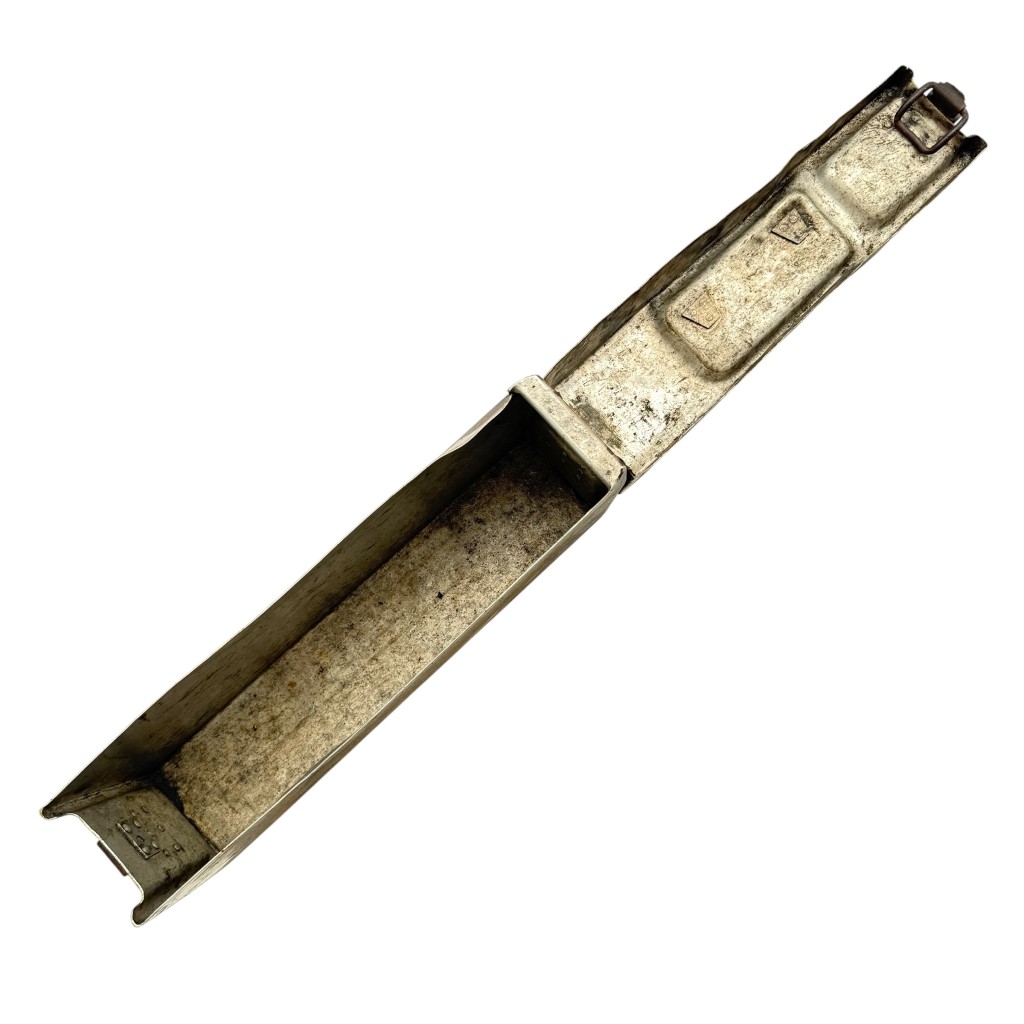 Original WWII German aluminum ammunition box for the MG34/42 - Image 4