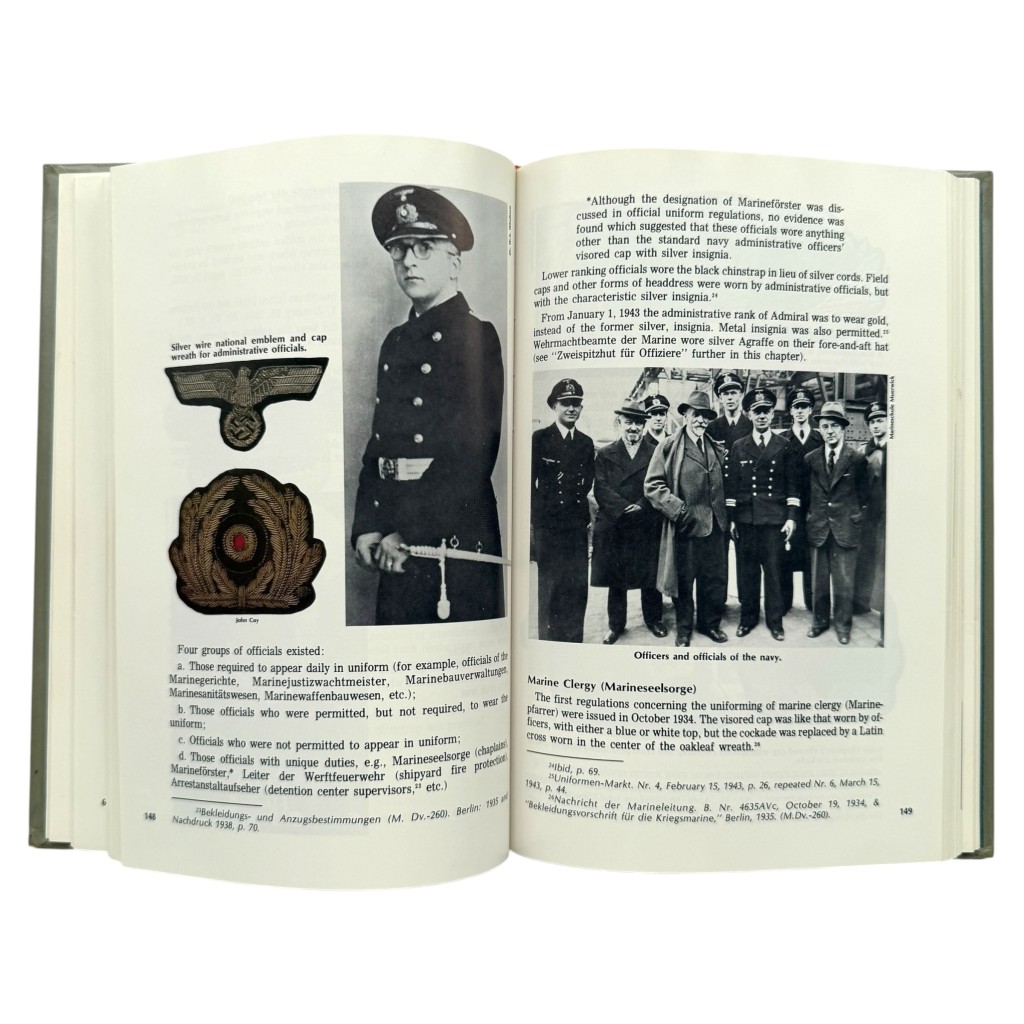 Headgear of Hitler's Germany Vol. 1 Heer Luftwaffe Kriegsmarine Reference Book - Image 2