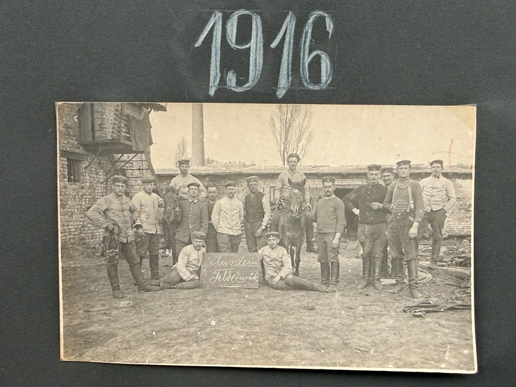 Original WW1 German Imperial Army Photo Album 1914-1919 - Image 18