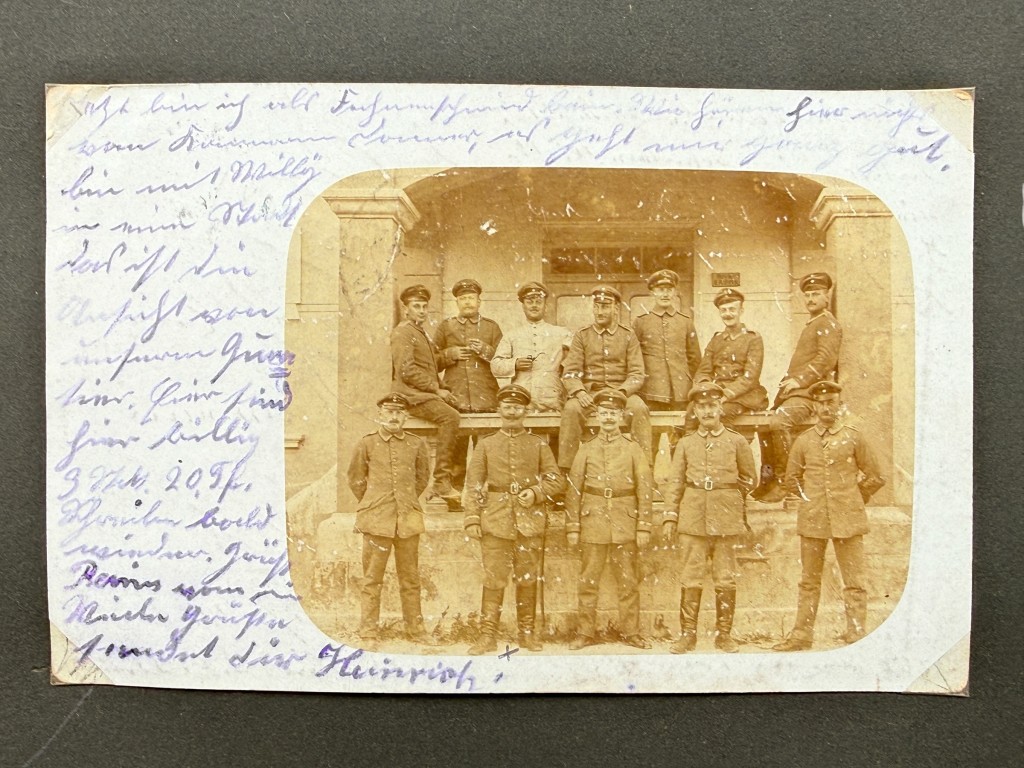 Original WW1 German Imperial Army Photo Album 1914-1919 - Image 19