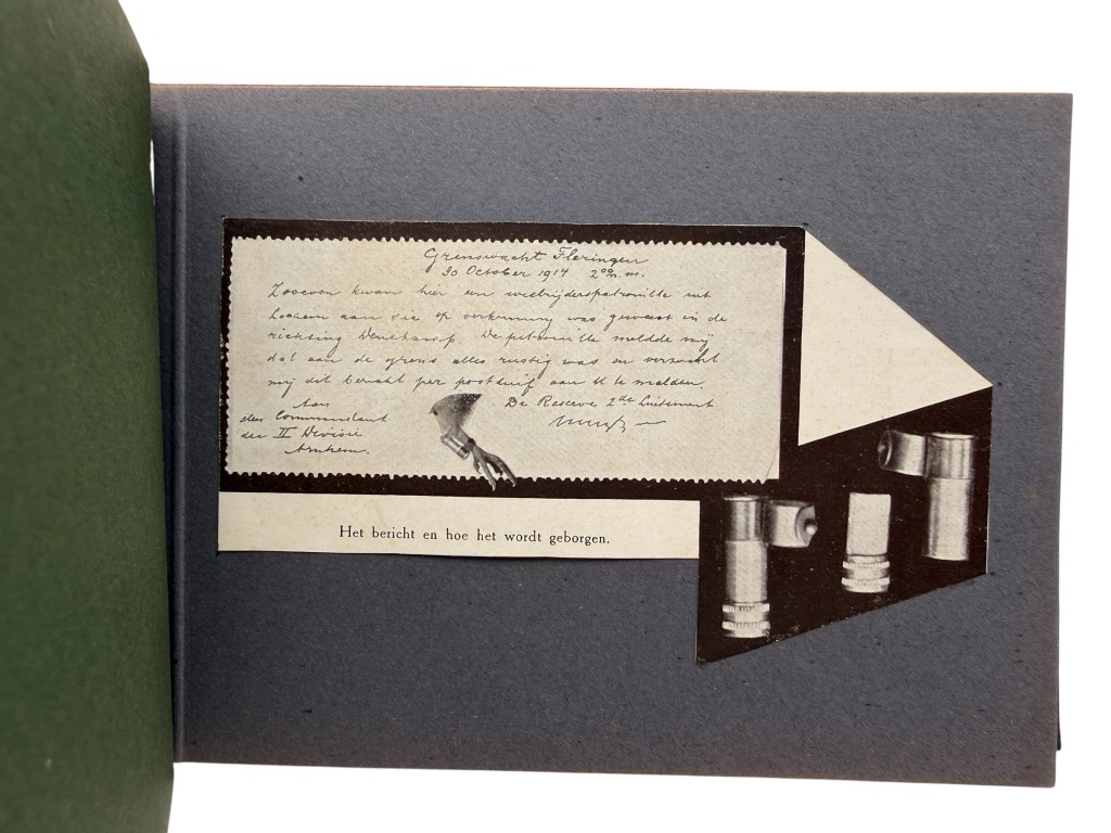 Original WW1 Dutch army 'Duivendienst' Sleeuwijk album - Image 10