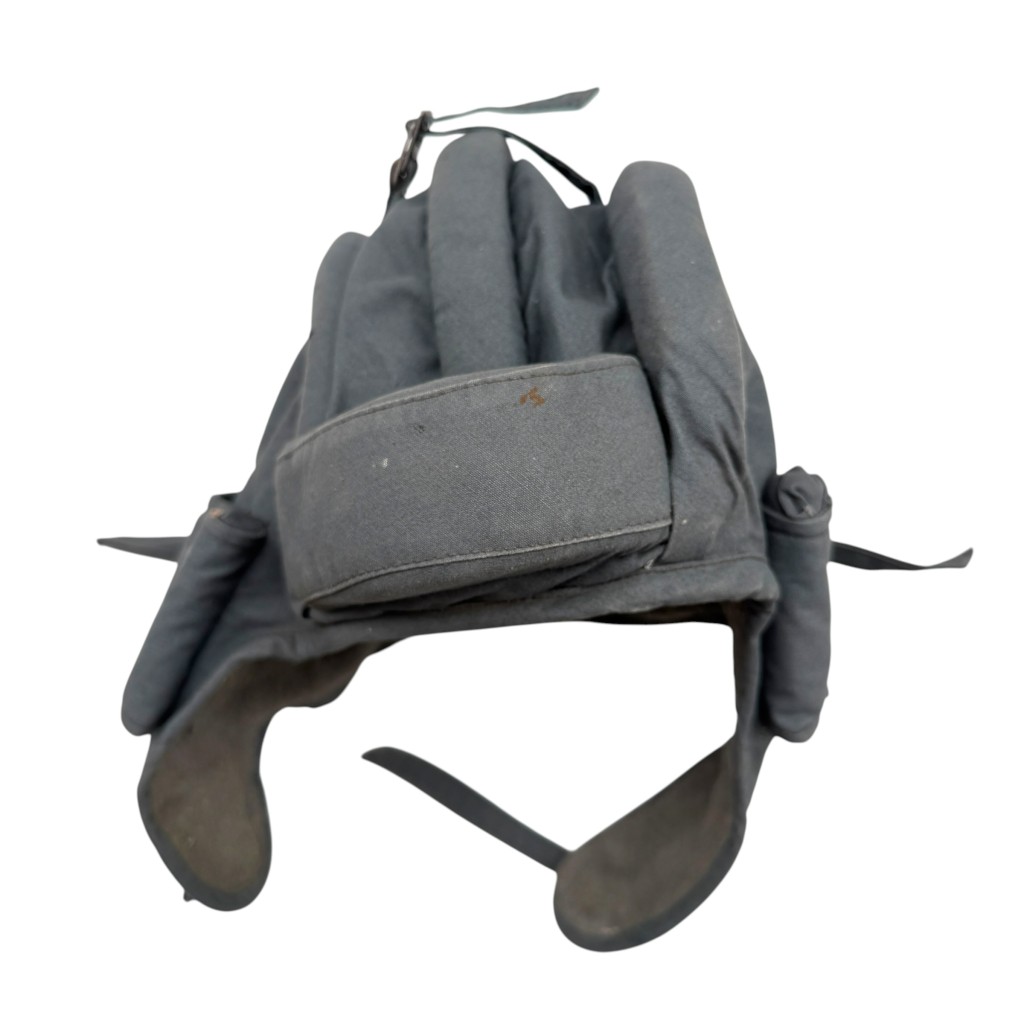 Original WWII Soviet Russian M37 Type 2 Tanker Helmet Zirka Cloth - Image 8