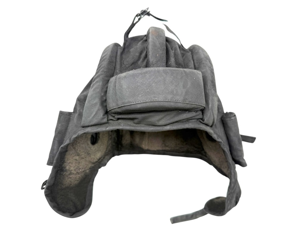 Original WWII Soviet Russian M37 Type 2 Tanker Helmet Zirka Cloth - Image 3
