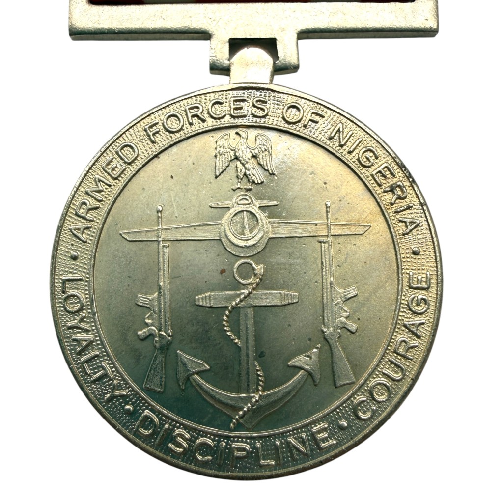 Original 1967-1970 Nigerian Defence Service Medal – Nigerian Civil War