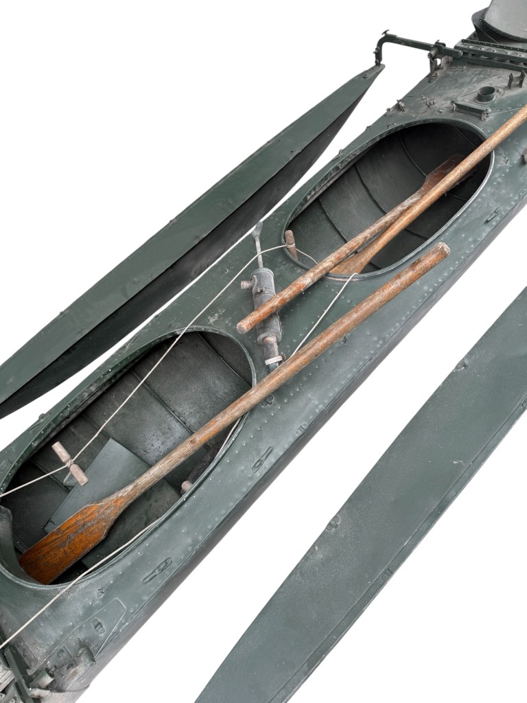 Original WWII British Mk VII Cockleshell Canoe – Extremely Rare Special Forces Museum Piece