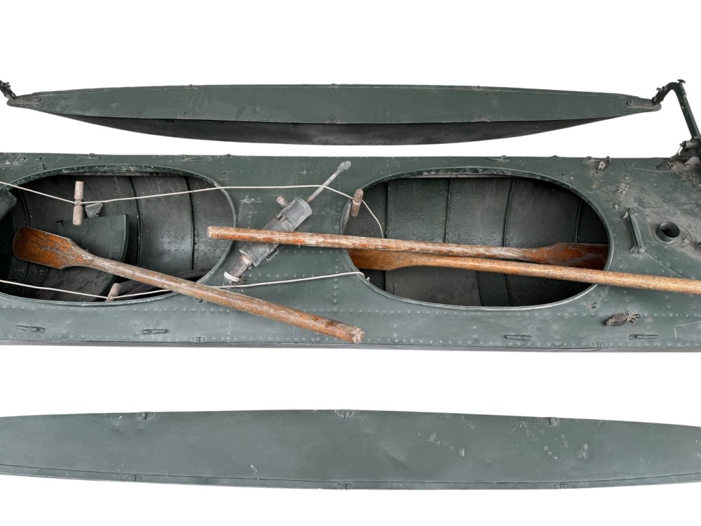 Original WWII British Mk VII Cockleshell Canoe – Extremely Rare Special Forces Museum Piece