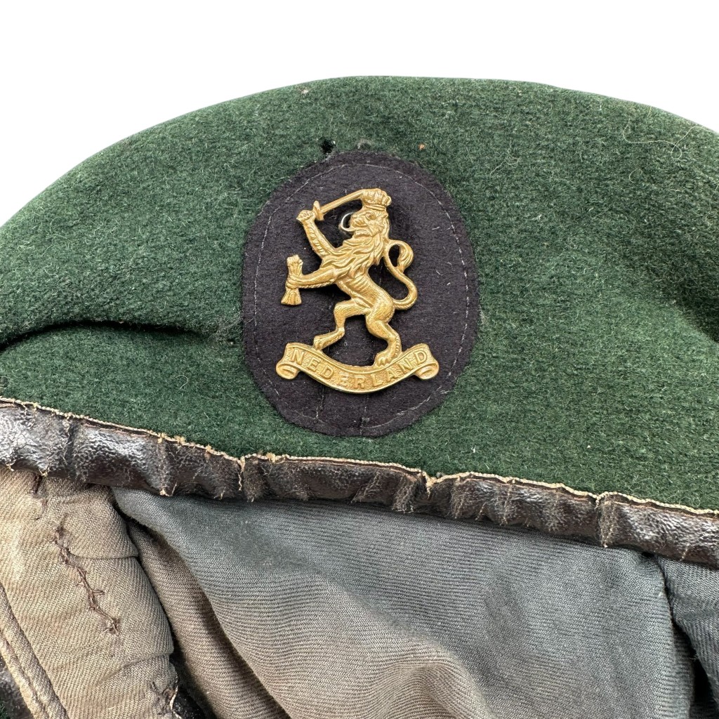 Original 1945-1949 Dutch Commando green beret - Image 2