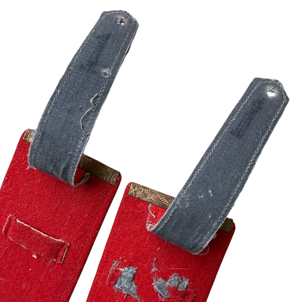 Original WWII Soviet Russian Major General Shoulder Boards – Artillery & Armored Troops - Afbeelding 5