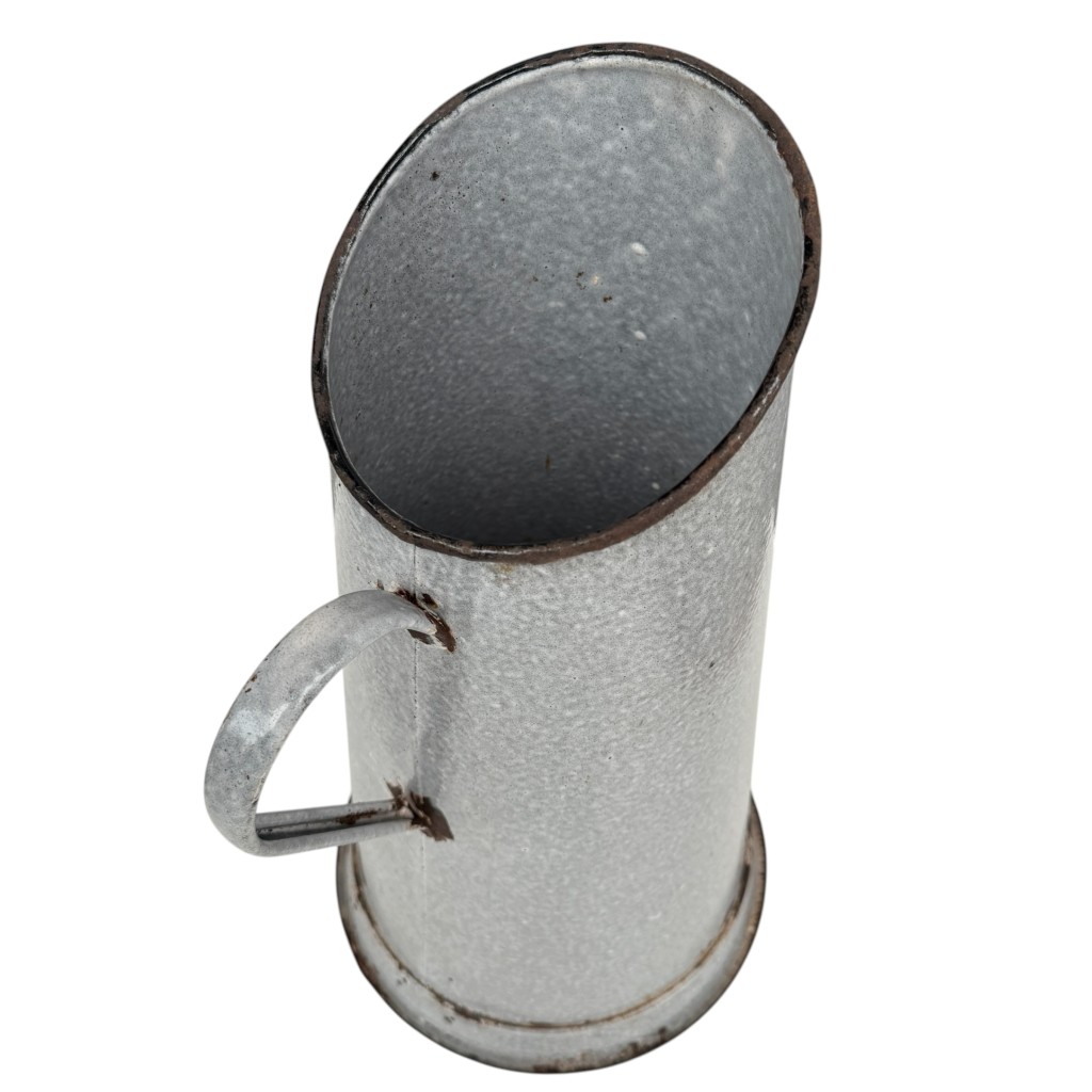 Original WWII Oskar Schindler Deutsche Emailwarenfabrik Enamel Water Pitcher – Krakow - Image 7