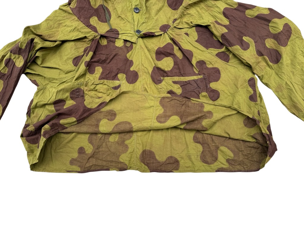 Original WWII Soviet Russian 'Amoeba' Sniper & Reconnaissance Camouflage Smock – 1941 Dated - Image 6