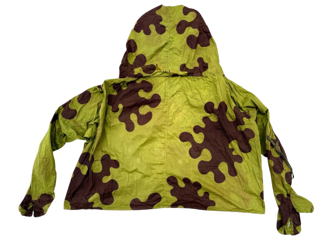 Original WWII Soviet Russian 'Amoeba' Sniper & Reconnaissance Camouflage Smock – 1941 Dated - Image 12