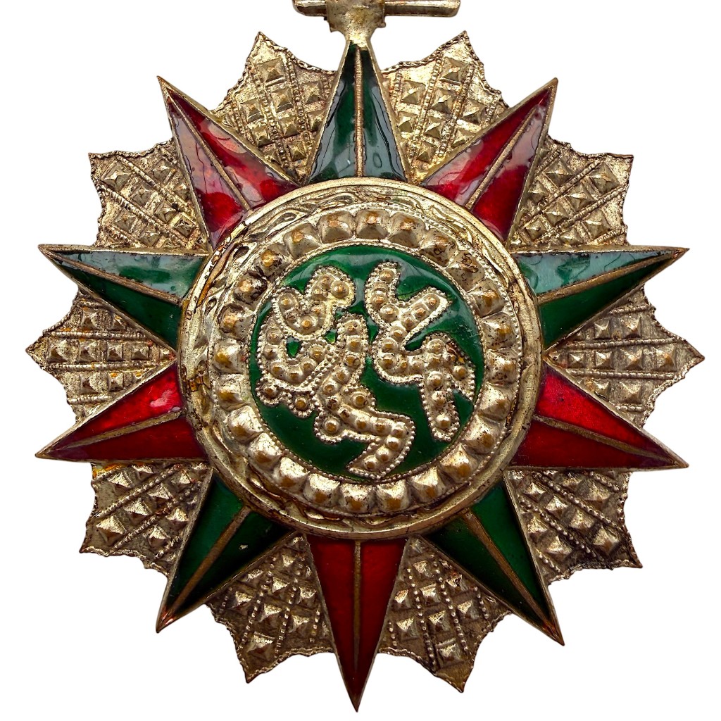Original Tunisian Nichan Iftikhar Commander’s Cross Order of Glory with Neck Ribbon