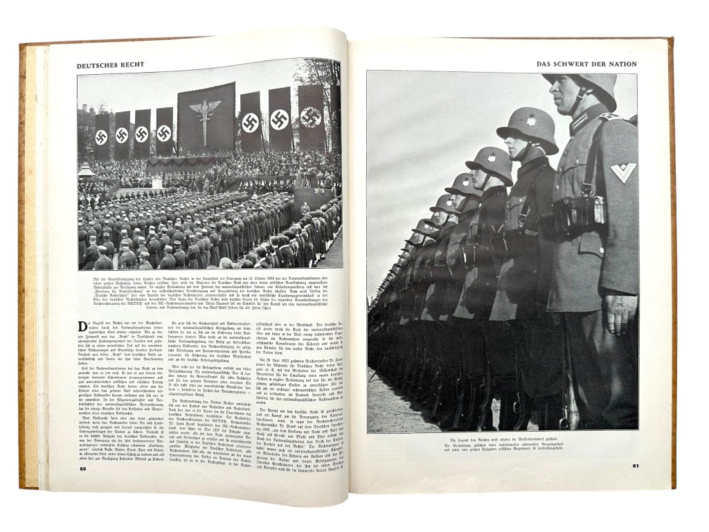 Original 1937 German propaganda book 'Das Deutschland Adolf Hitlers - Die ersten vier Jahre des Dritten Reiches' - Image 4