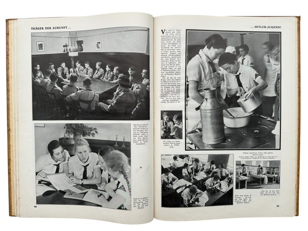 Original 1937 German propaganda book 'Das Deutschland Adolf Hitlers - Die ersten vier Jahre des Dritten Reiches' - Image 8