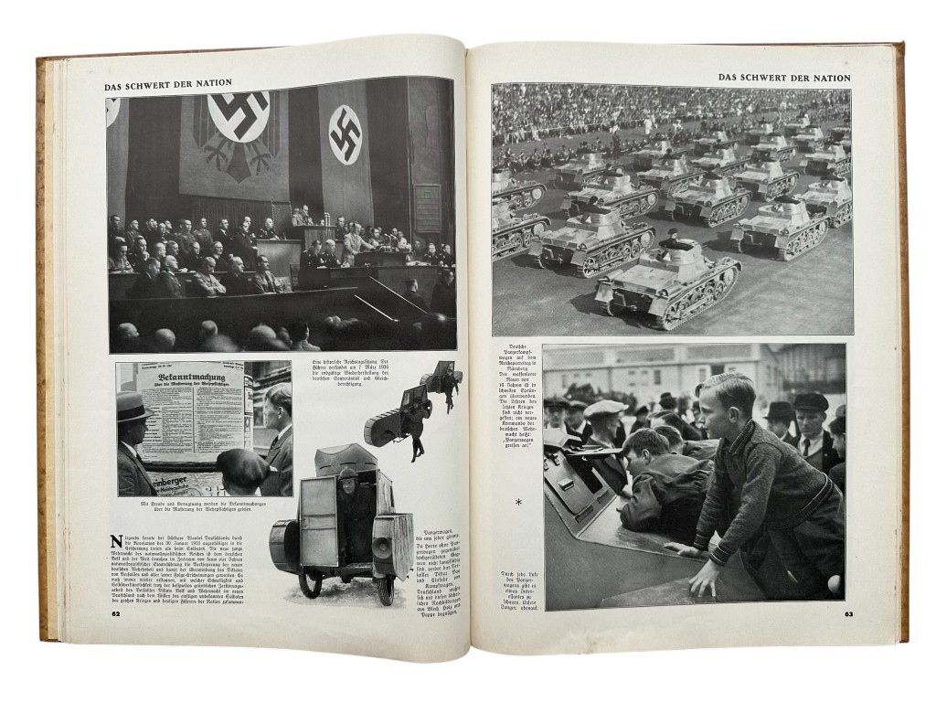 Original 1937 German propaganda book 'Das Deutschland Adolf Hitlers - Die ersten vier Jahre des Dritten Reiches' - Image 9