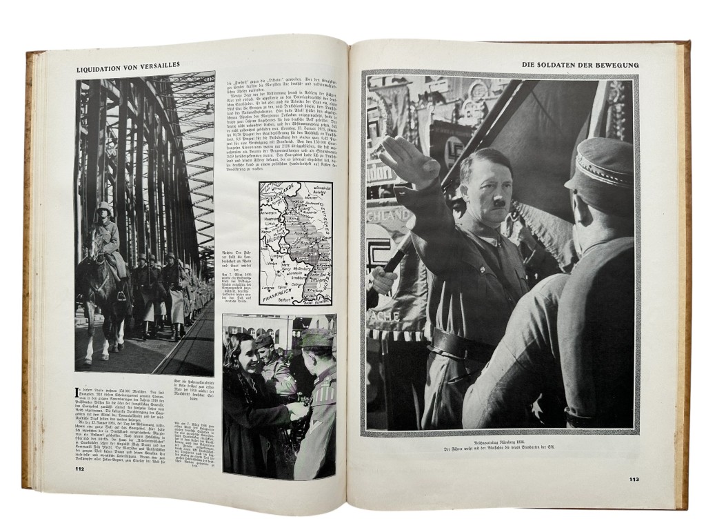 Original 1937 German propaganda book 'Das Deutschland Adolf Hitlers - Die ersten vier Jahre des Dritten Reiches' - Image 7
