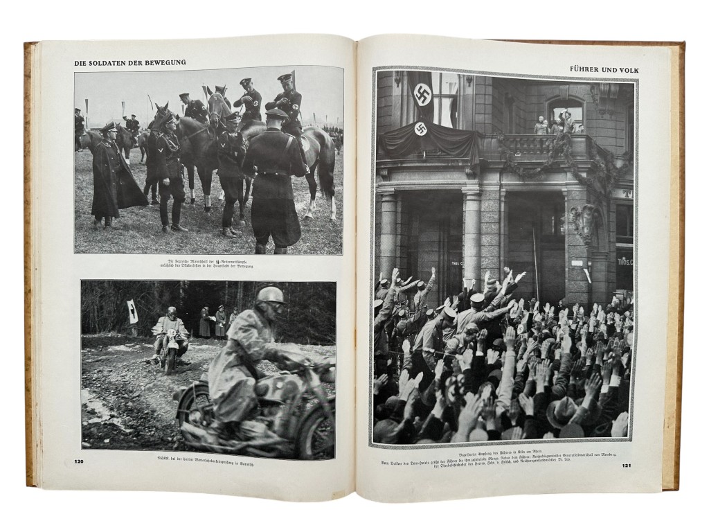 Original 1937 German propaganda book 'Das Deutschland Adolf Hitlers - Die ersten vier Jahre des Dritten Reiches' - Image 12