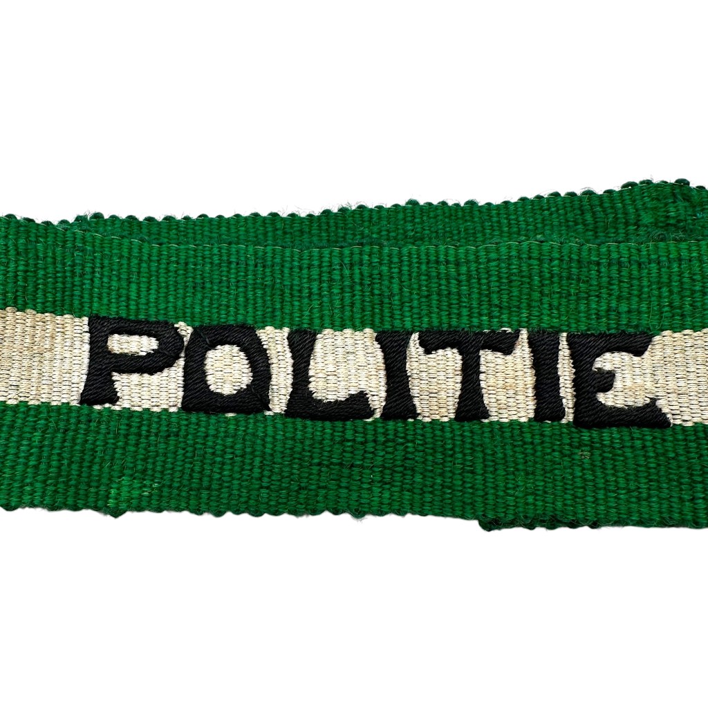 Original Pre 1940 Dutch Rotterdamse Burgerwacht Politie armband - Image 2