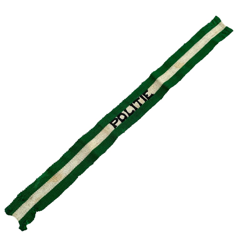 Original Pre 1940 Dutch Rotterdamse Burgerwacht Politie armband - Image 3