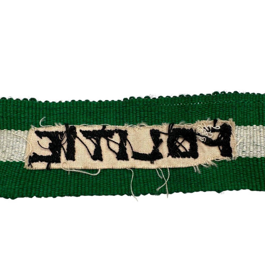 Original Pre 1940 Dutch Rotterdamse Burgerwacht Politie armband - Image 5