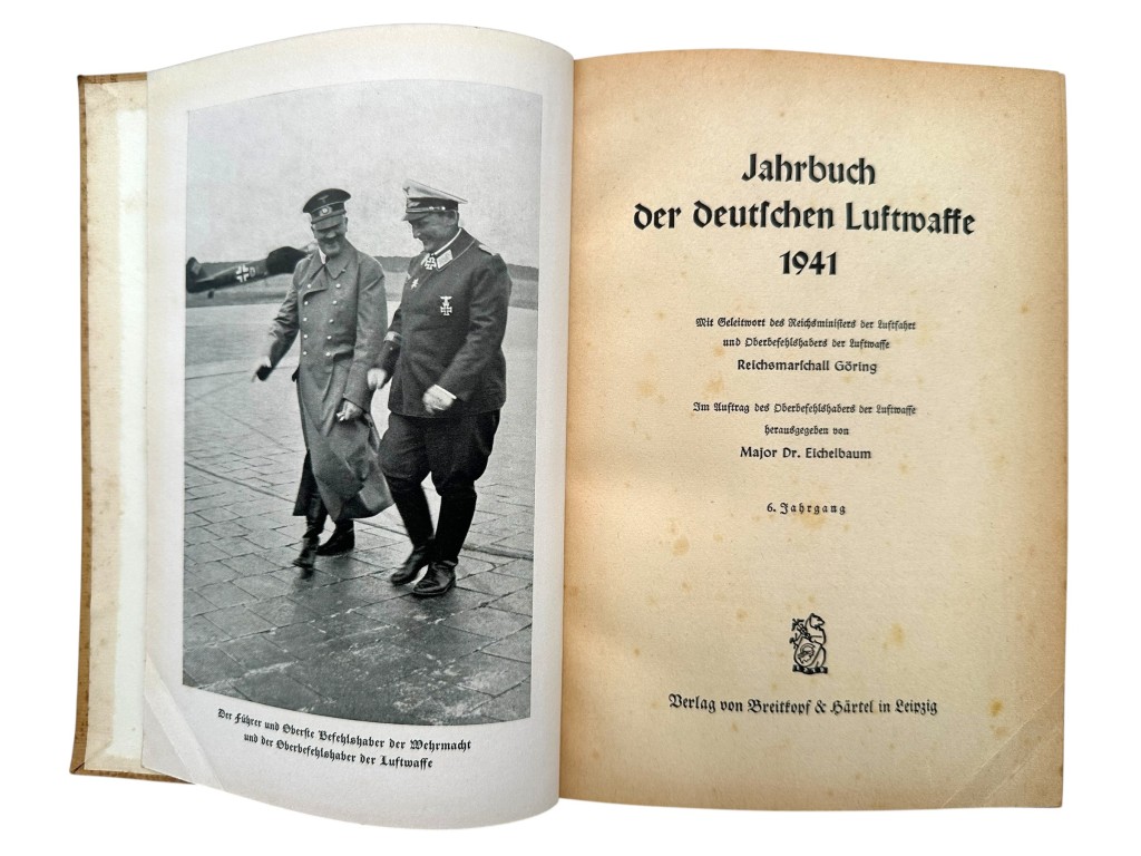 Original WWII German 'Jahrbuch der Deutschen Luftwaffe 1941' - Image 2