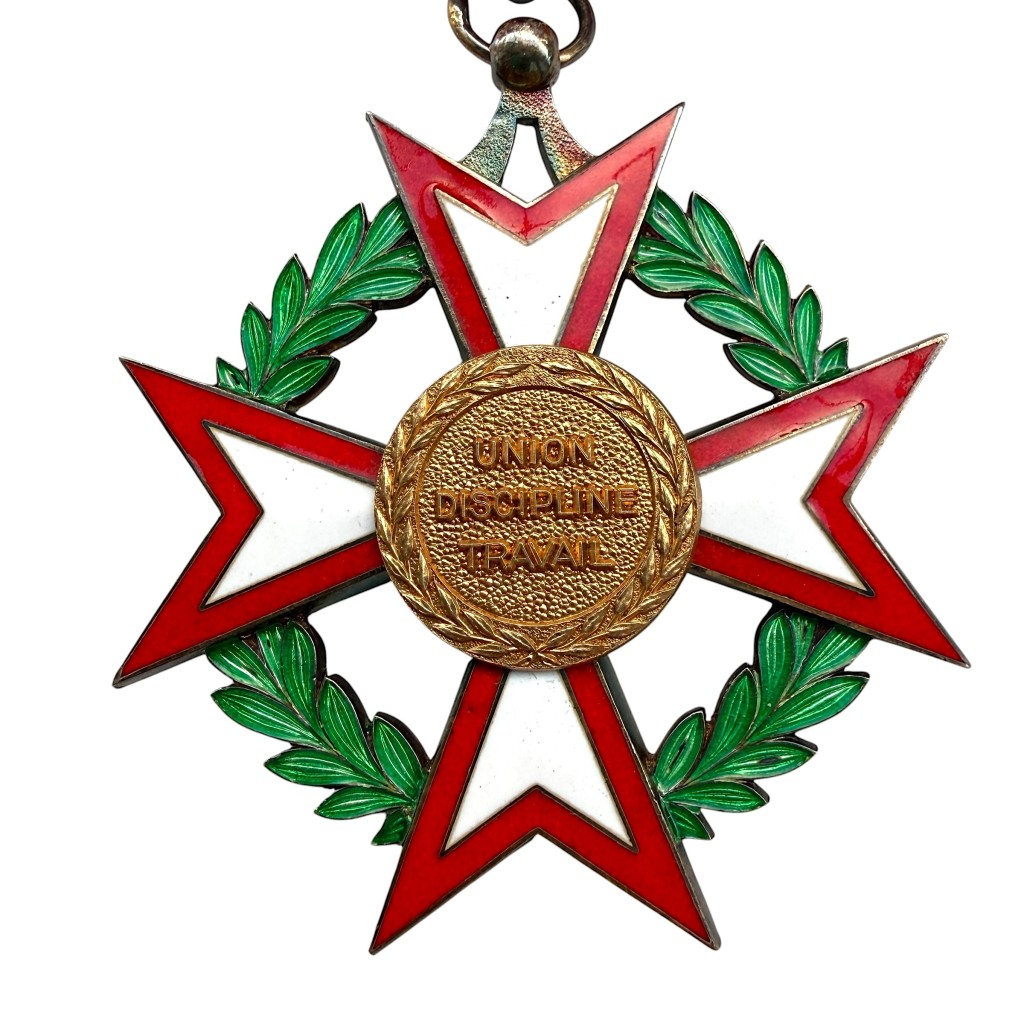 Original National Order of the Republic of Ivory Coast, established on 10 April 1961 as the country's highest state decoration