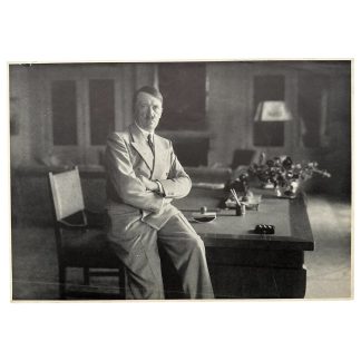 Original WWII German large format propaganda print of Adolf Hitler