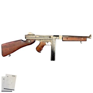 Original WWII US M1A1 Thompson EU-Deko