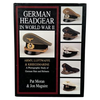 Reference book 'German Headgear in World War II' written by Pat Moran and Jon Maguire