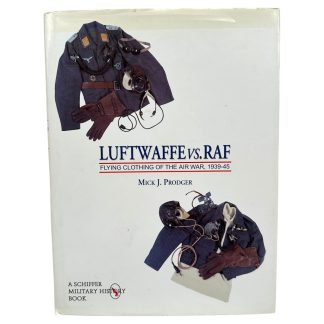 Reference book 'Luftwaffe vs. RAF – Flying Clothing of the Air War, 1939–45' written by Mick J. Prodger