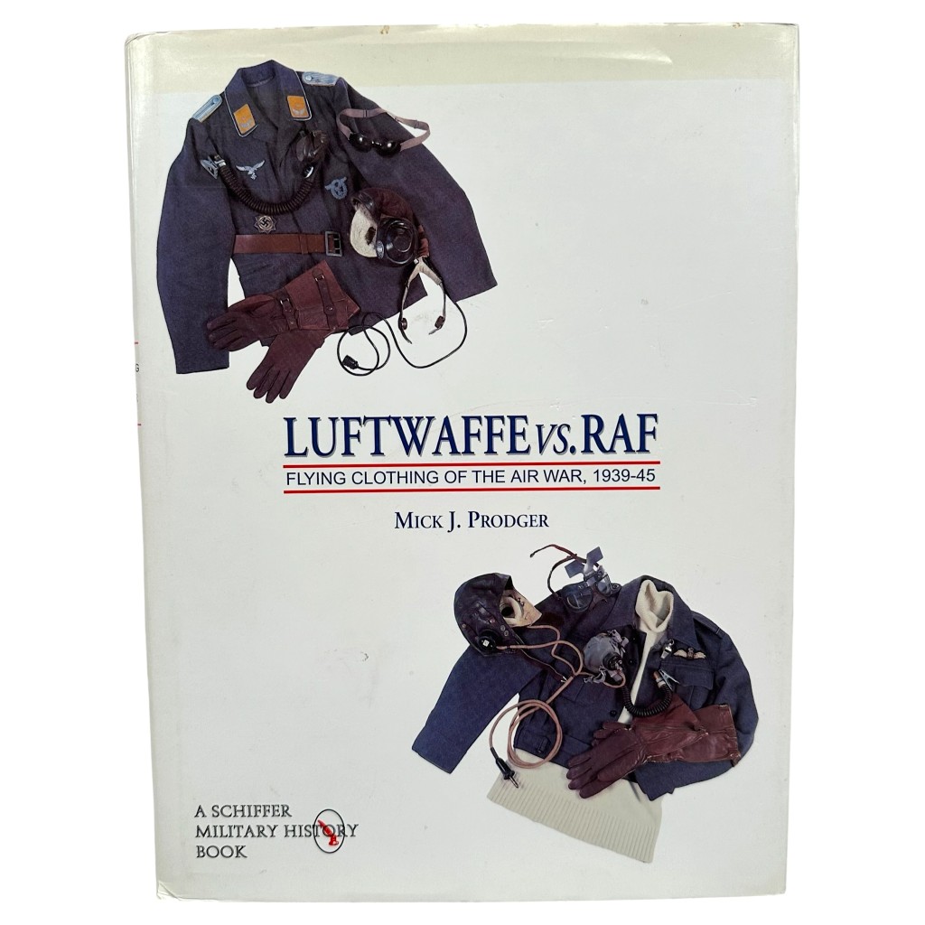 Reference book 'Luftwaffe vs. RAF – Flying Clothing of the Air War, 1939–45' written by Mick J. Prodger