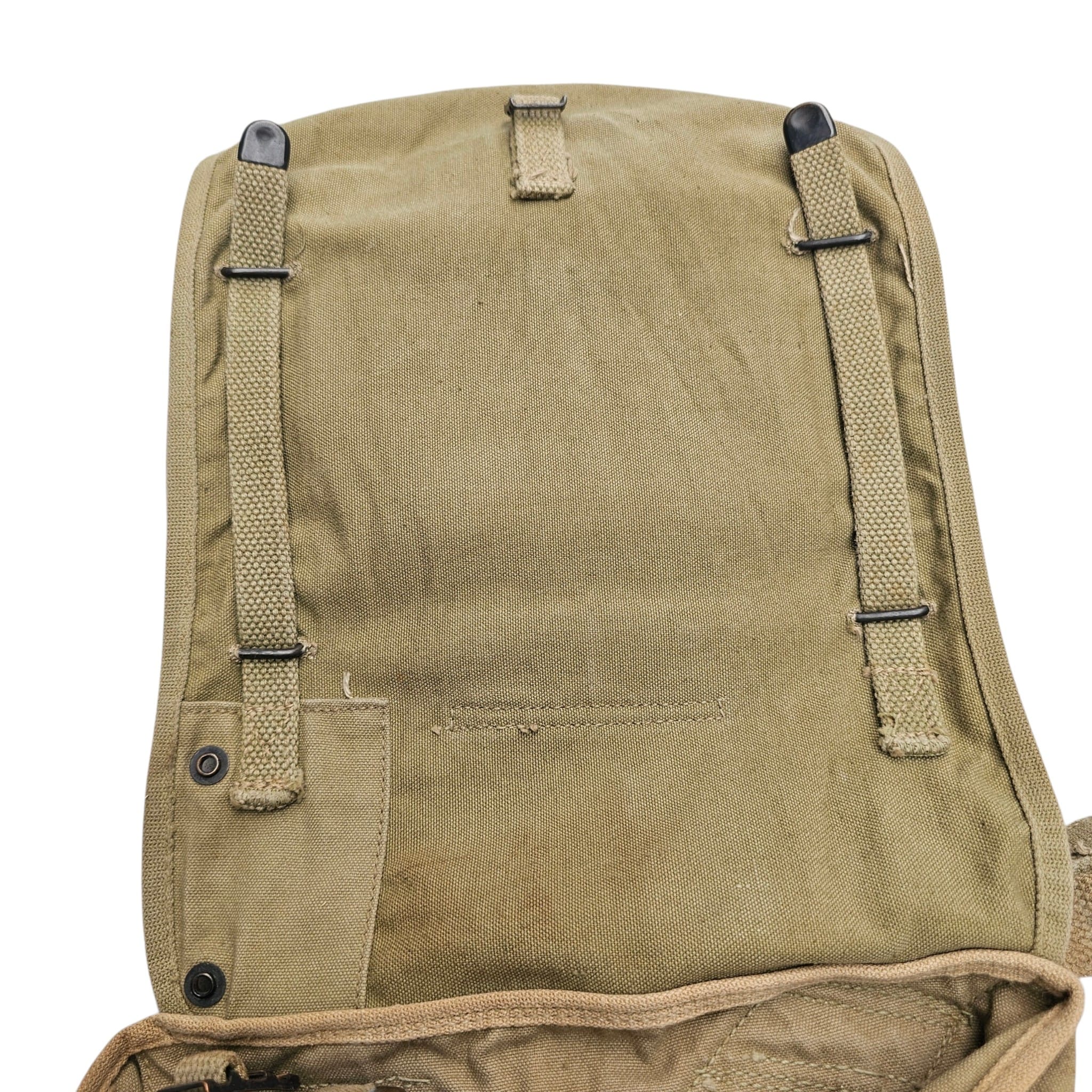 Original WWII US Army M-1928 Infantry Haversack Set with Mess Kit – 1942-1943 - Afbeelding 16