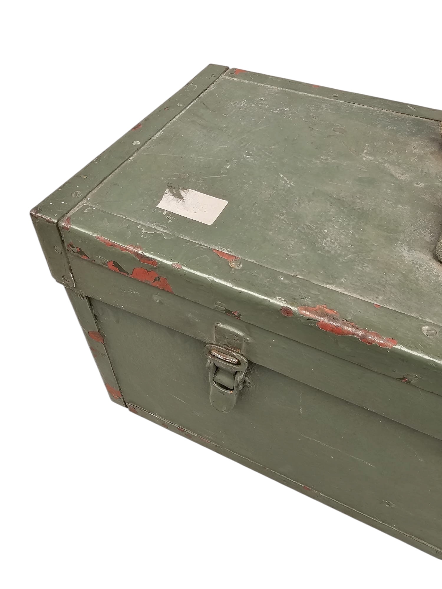 Original Cold War DDR NVA Soviet Military Periscope with Tripod and Wooden Transport Case - Afbeelding 16